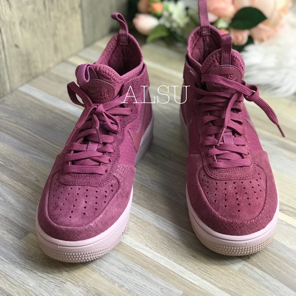 Nike Air Force Ultraforce MID FIF Vintage Wine🍷W - Picture 4 of 8